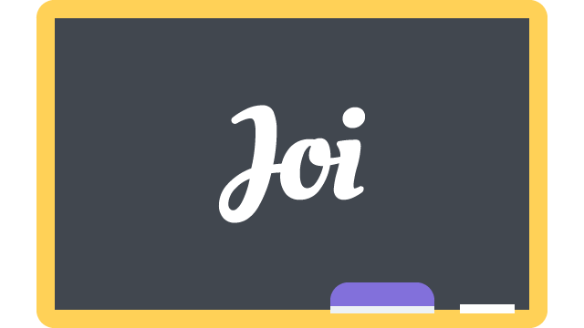 Getting started with Joi